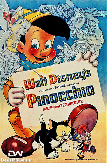 دانلود دوبله آلمانی انیمیشن Pinocchio 1940